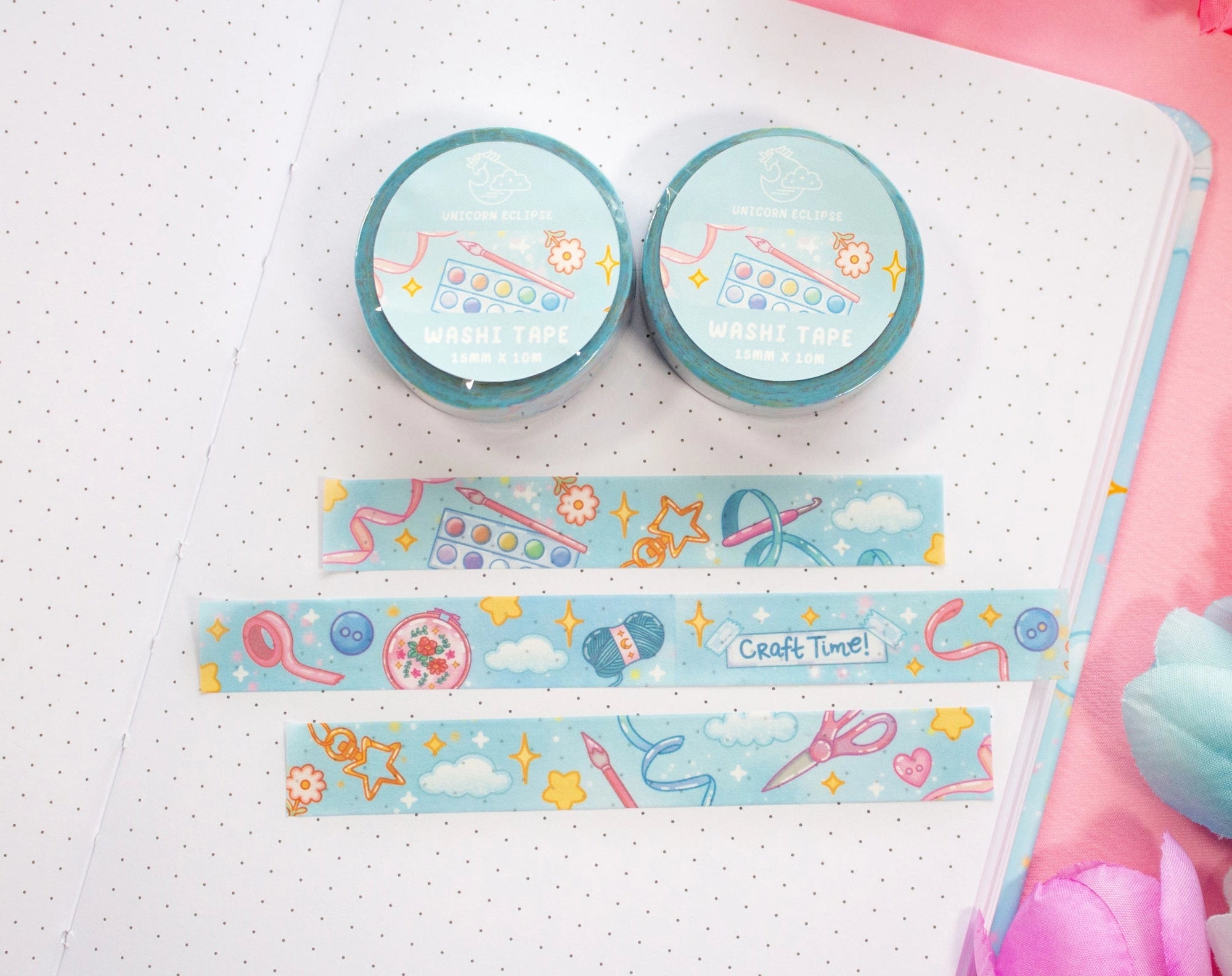 Craft Time Washi Tape – Unicorn Eclipse