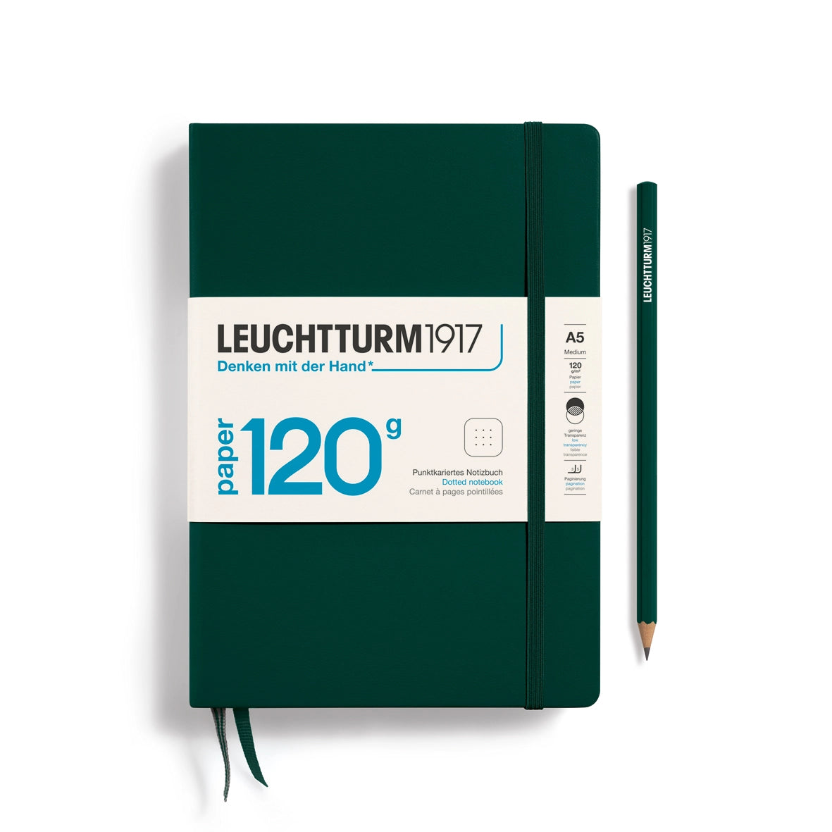 Leuchtturm1917 120g Notebook – A5 Dotted