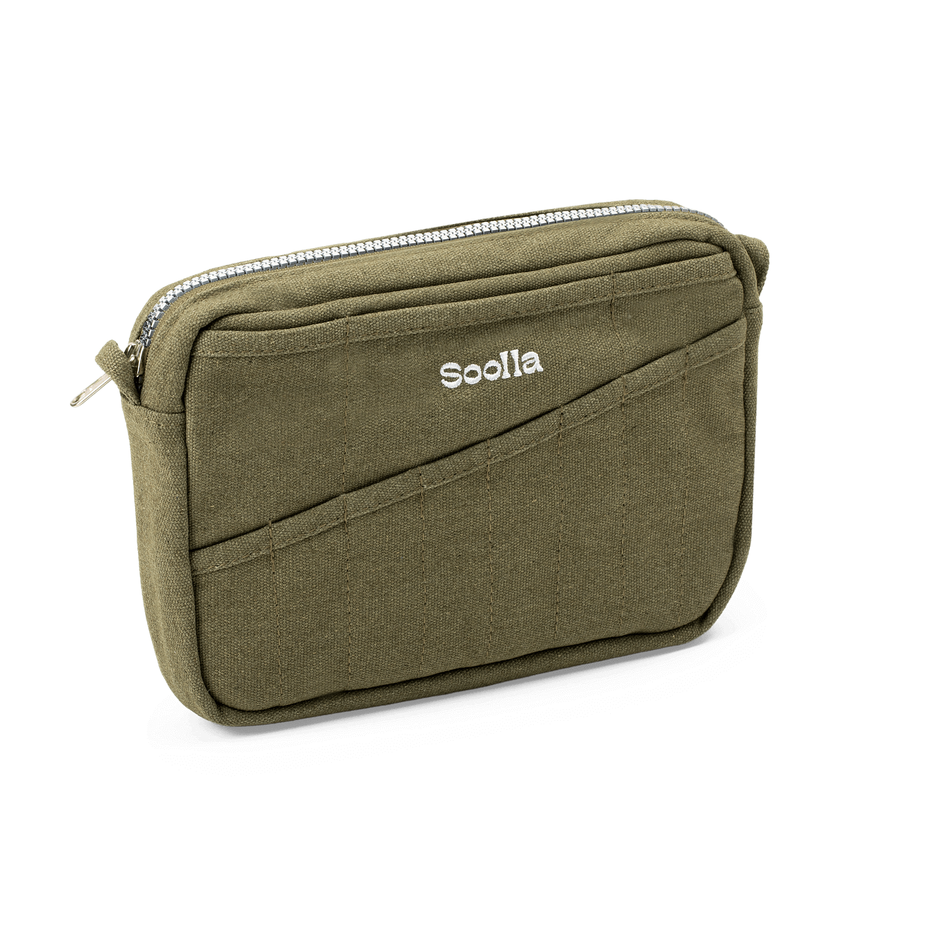 Soolla Studio Stationery Pouch – Deep Forest Green