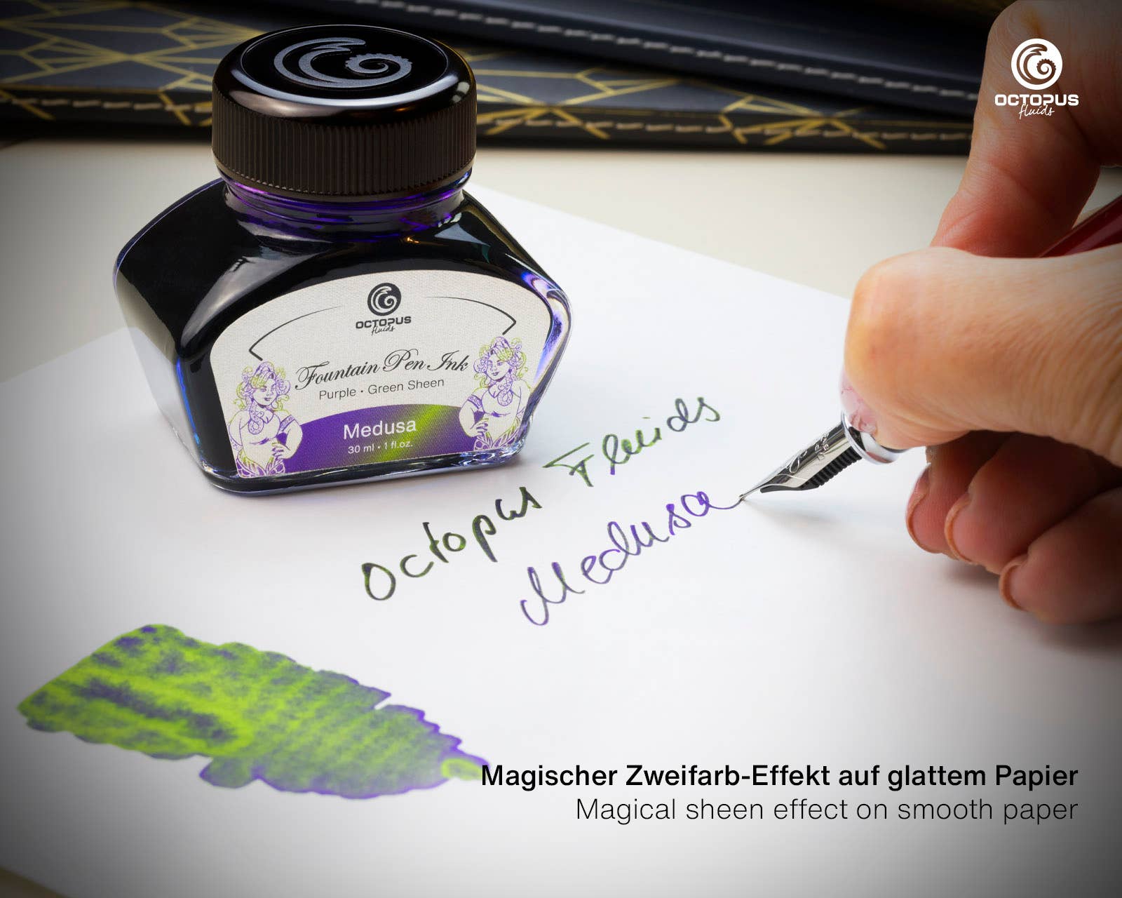 Sheen Fountain Pen Ink – Medusa Purple