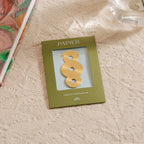 Brass Bookmark (Circlets)