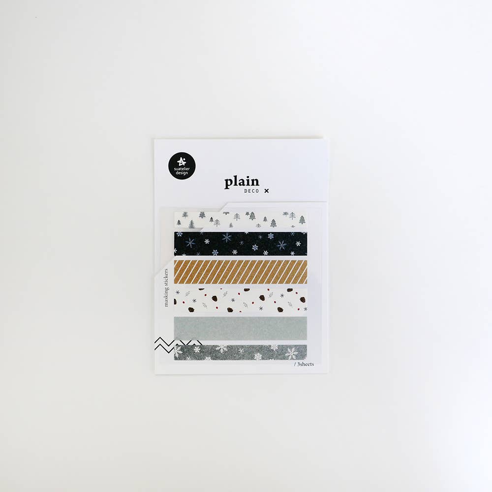 Xmas Sticker Sheet | Plain.11