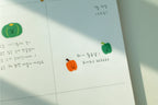 Hehe Vegetables Sticker Sheets (no. 1153)