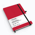 FOLKUS LeVar Notebook – A5 Ruled (Red)