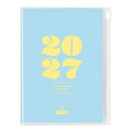 RYU-RYU 2027 A5 Schedule Planner – Light Blue