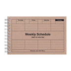 Pocket Size Weekly Planner Undated 58 Weeks Dayfree