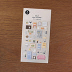 Vintage House Sticker Sheet (no.1161)