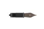 Nahvalur Stainless Steel Plastic Feed Black Plate No.6 Fountain Pen Nib