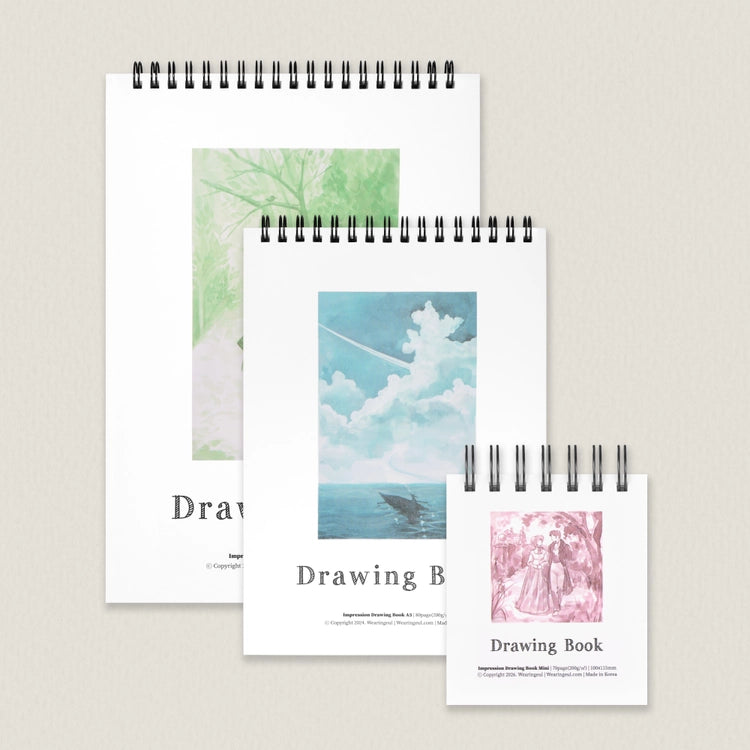 Wearingeul – Impression Drawing Book A5