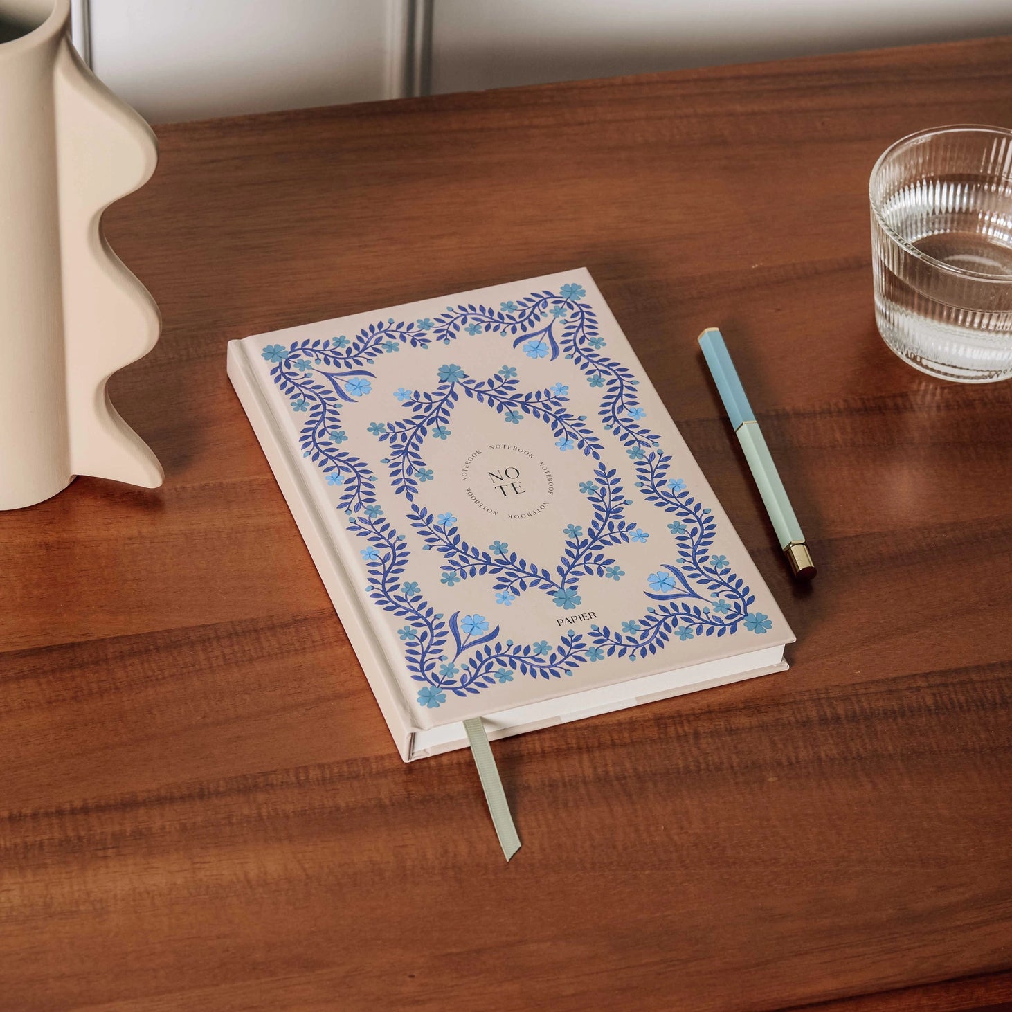 Lined Notebook, A5 Hardcover (Italian Summer)