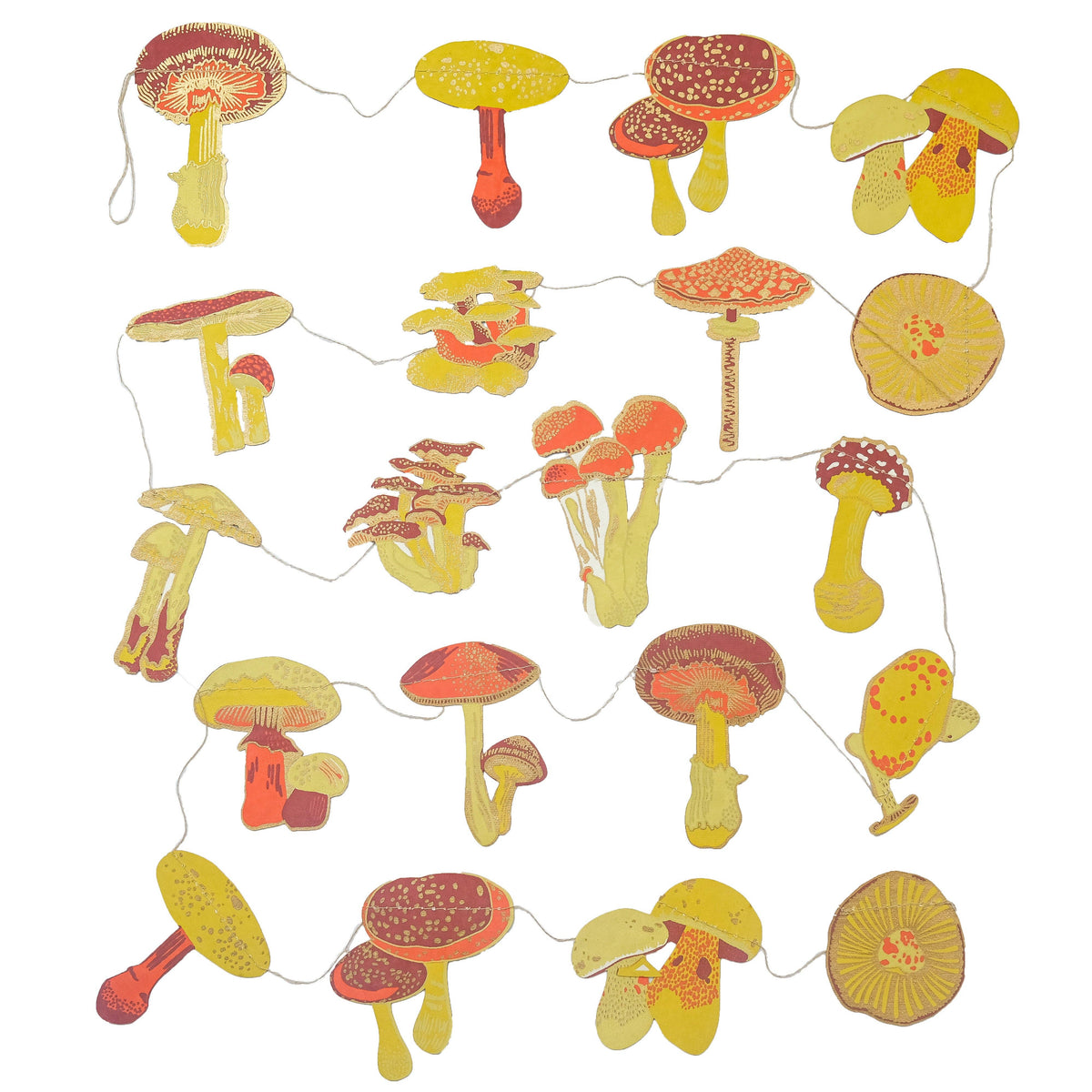 Mushroom – Sewn Garland (East End Press)