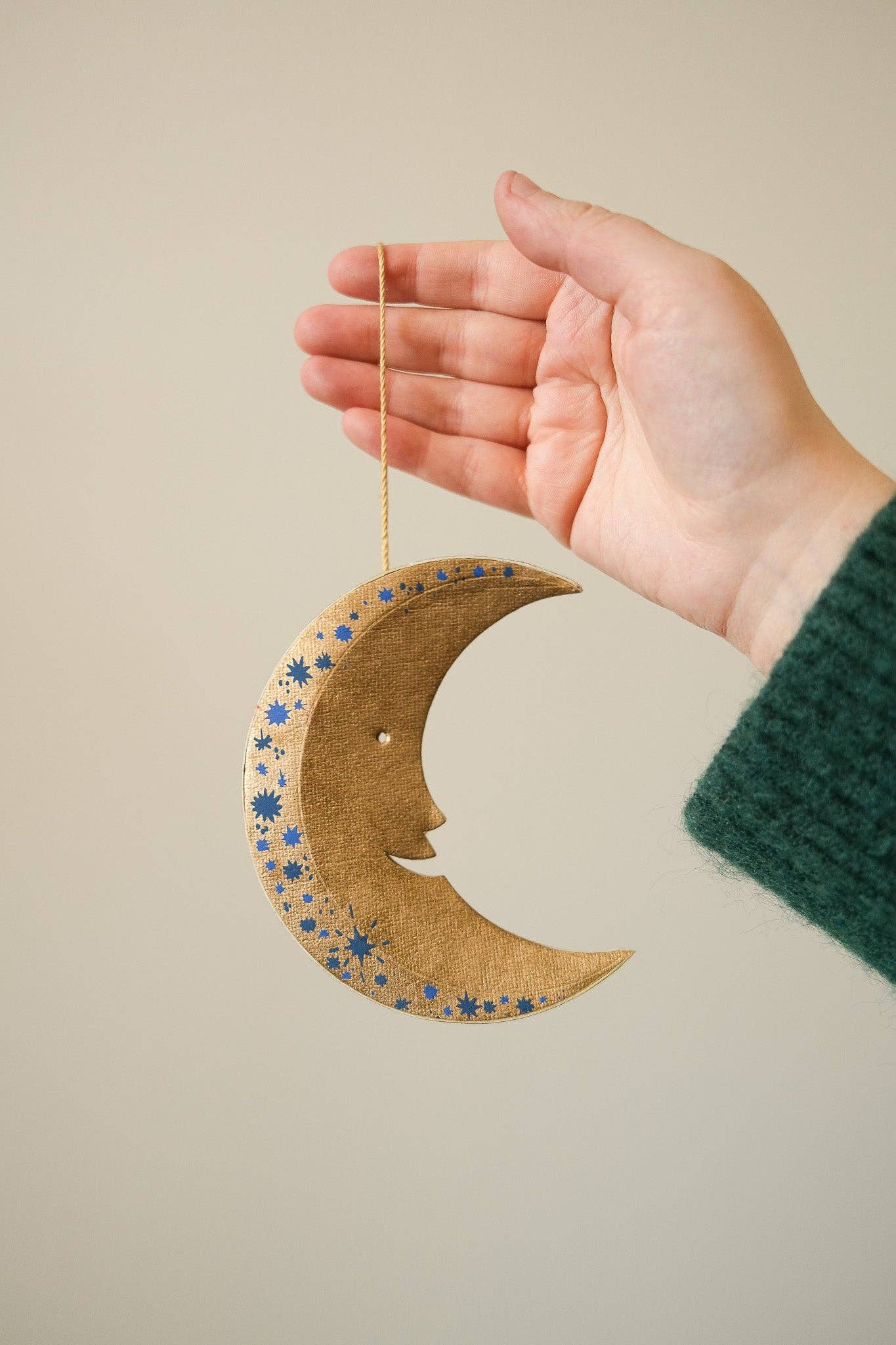 Shimmering Moon – Board Ornament (East End Press)