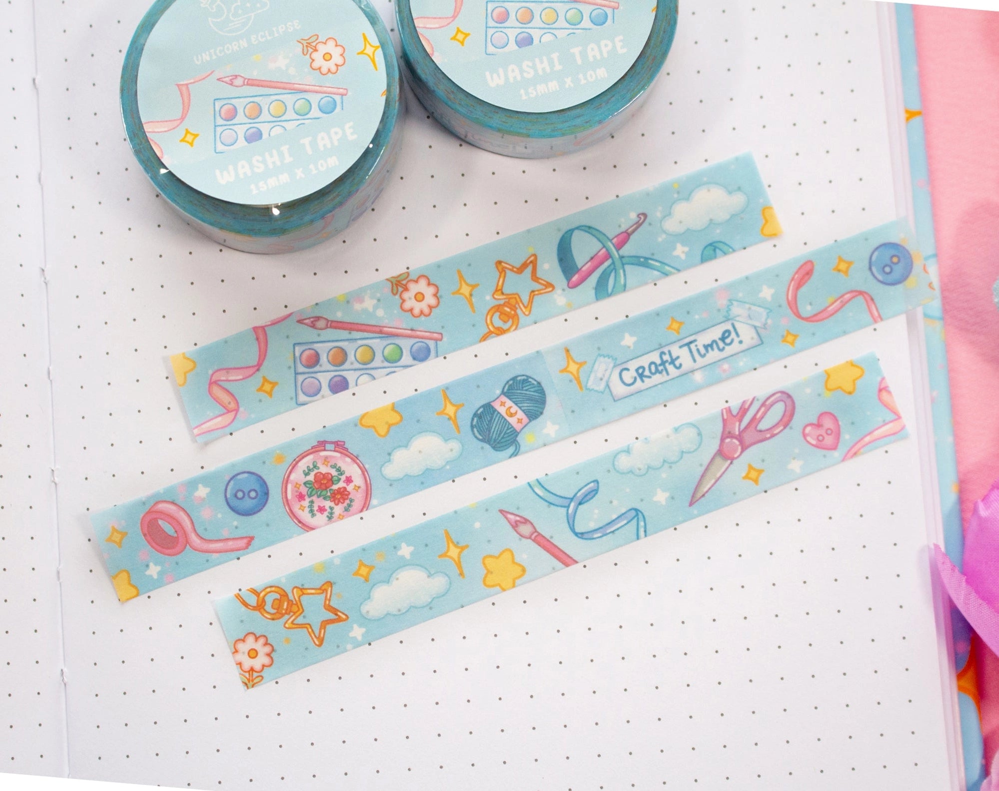 Craft Time Washi Tape – Unicorn Eclipse