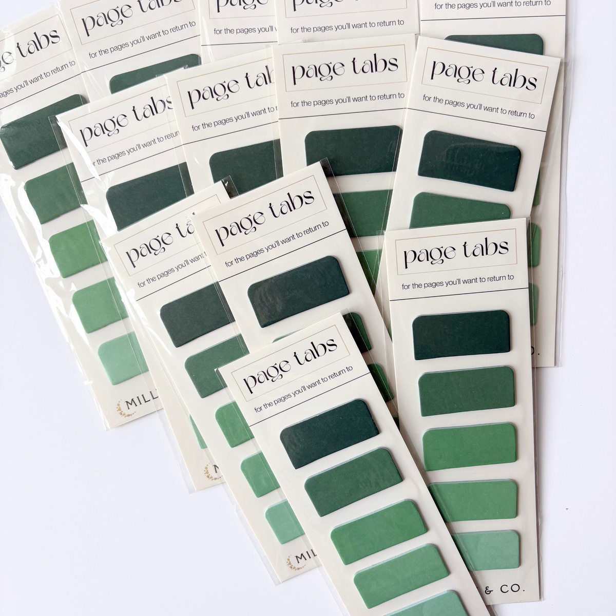 Page Tab Sticky Notes