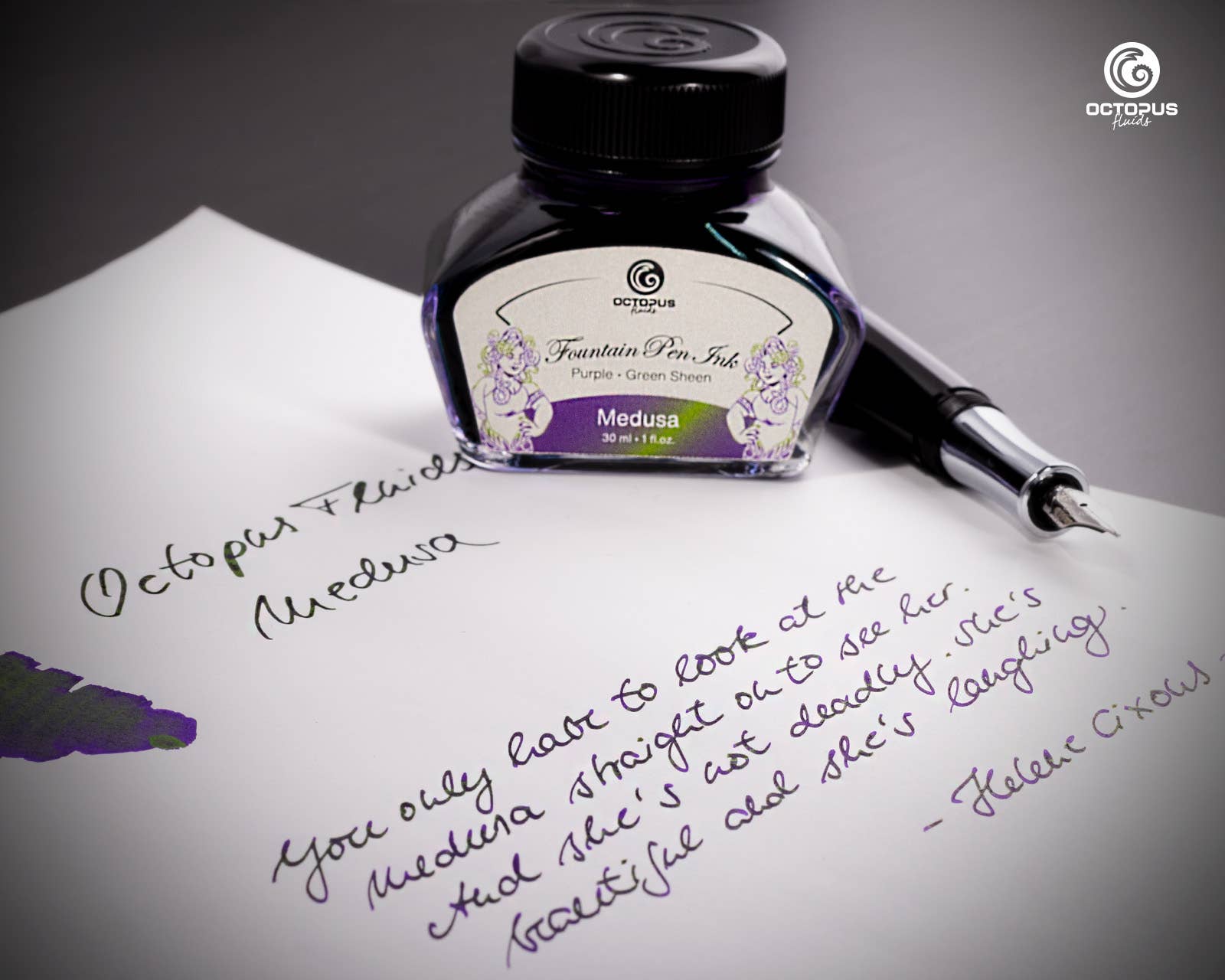 Sheen Fountain Pen Ink – Medusa Purple