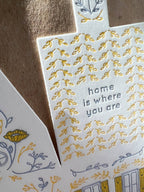 3D House Card – "Home is where you are"