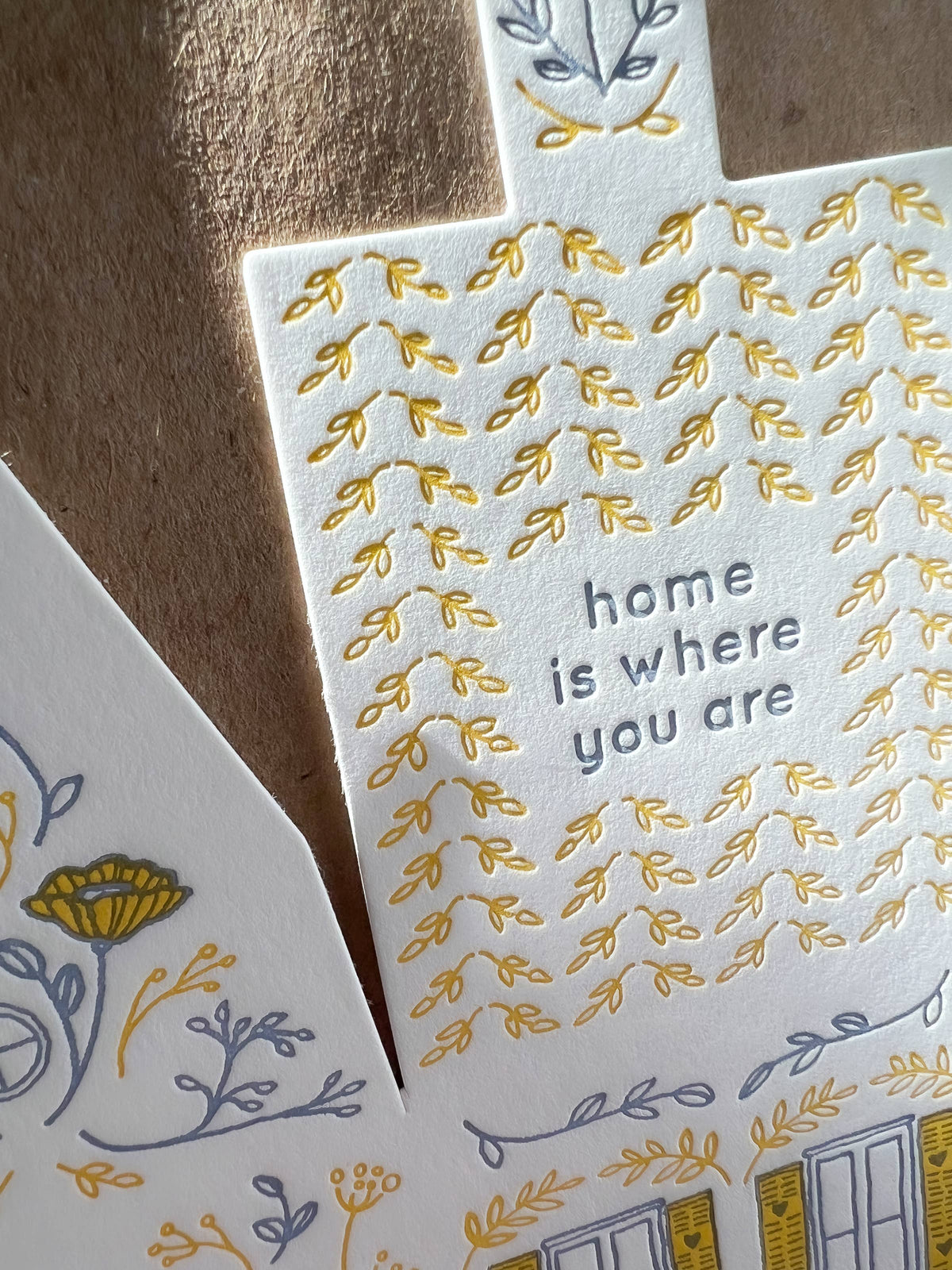 3D House Card – "Home is where you are"