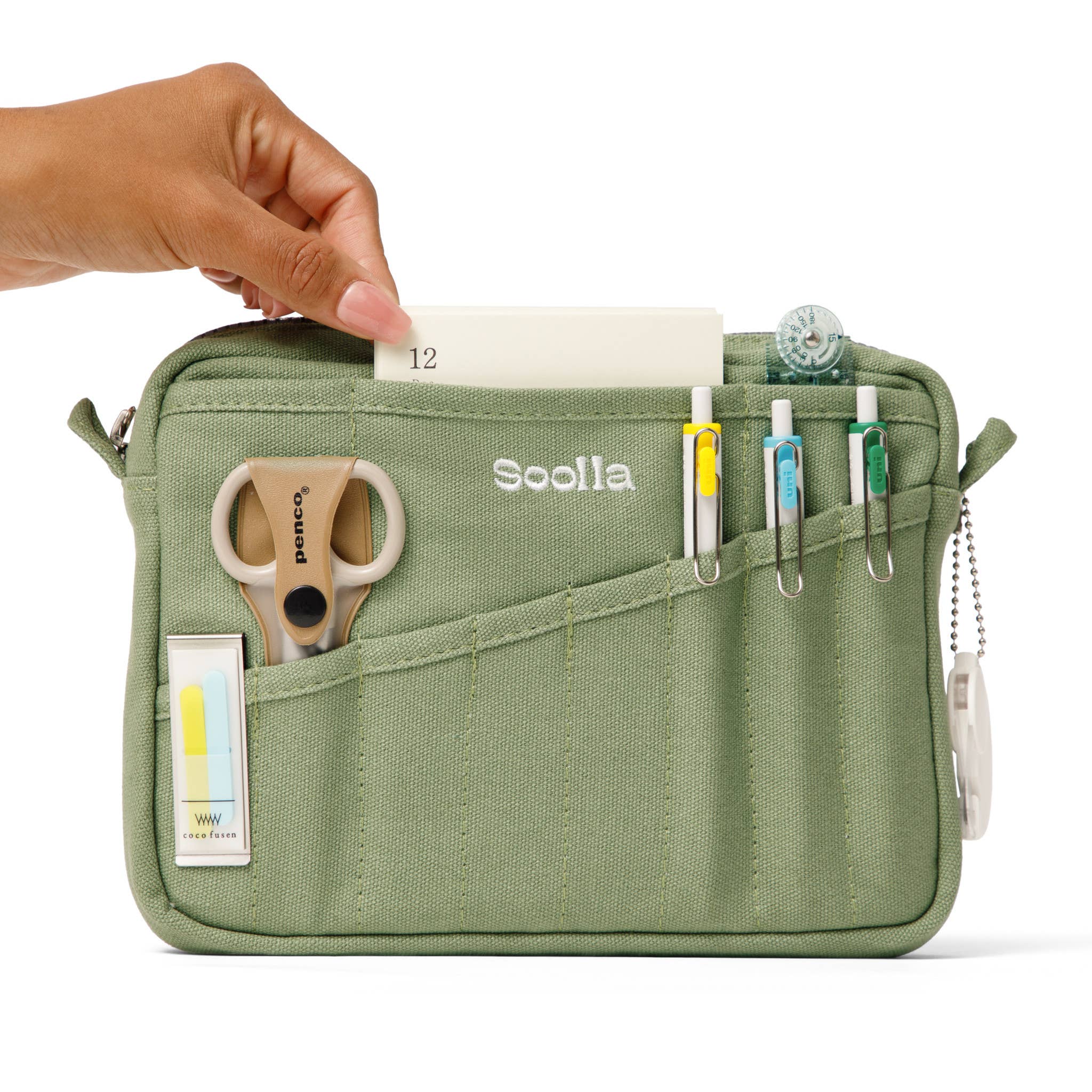 Soolla® Studio Pouch, Desert Rose (Stationery Pouch)