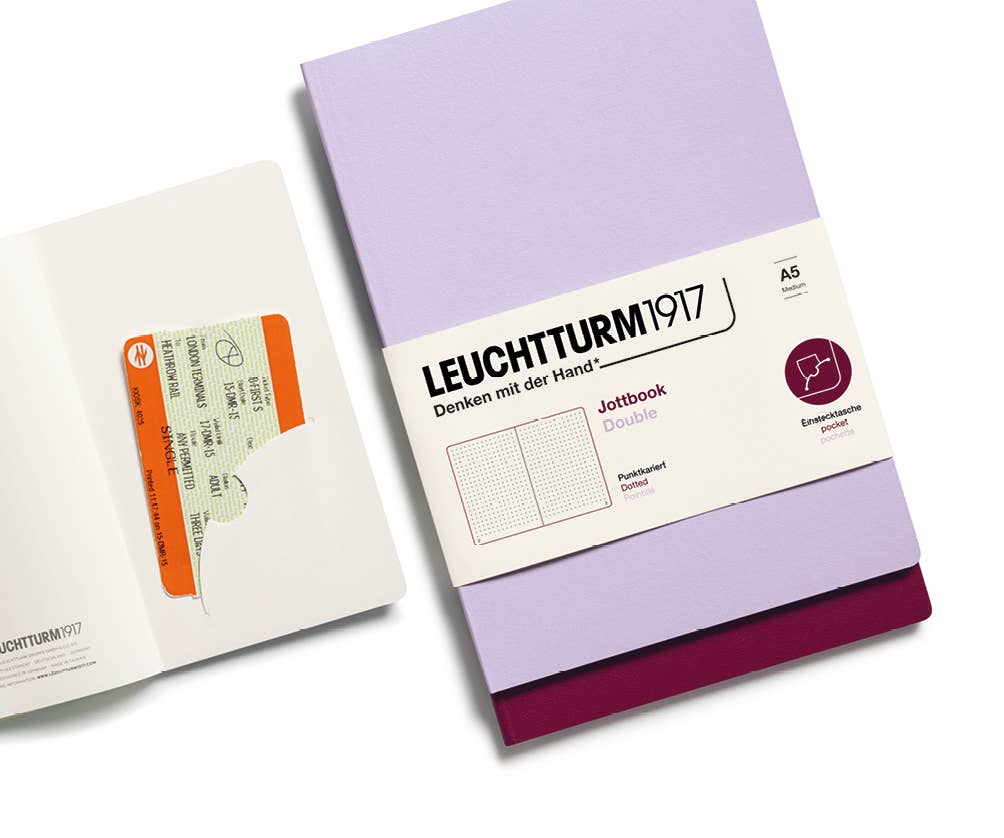 Leuchtturm1917 Jottbook - Lightweight Notebook Alternatives – Packs of 2
