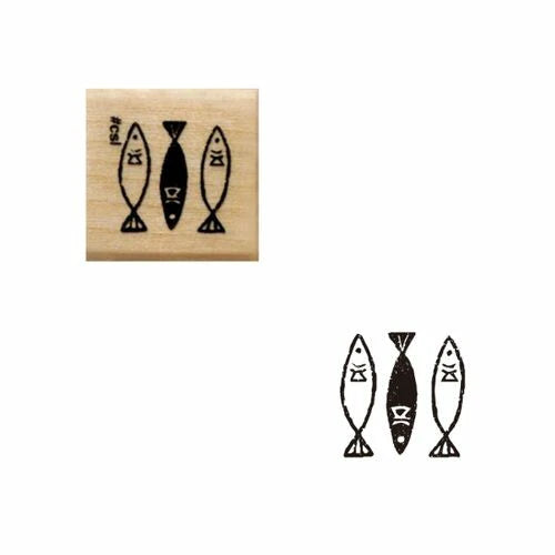 Kodomo No Kao Wood Mini Stamp