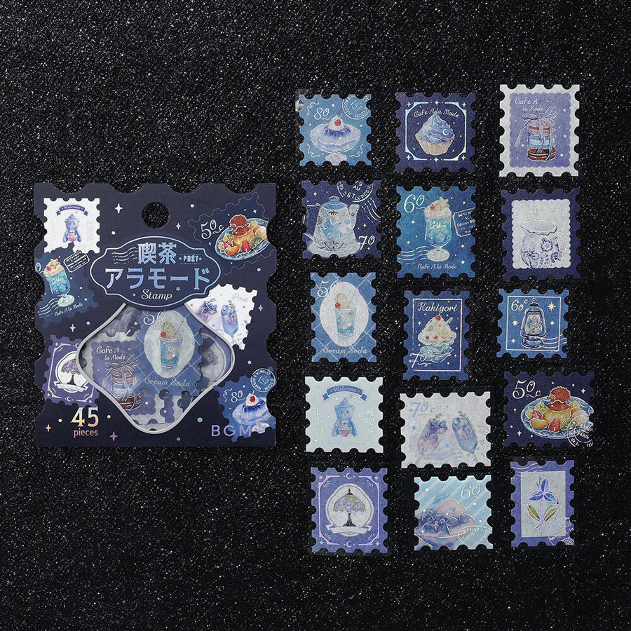 BGM Kissa à la Mode Foil Flake Stickers – Post Office