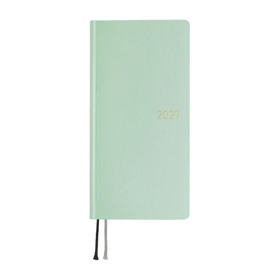 Hobonichi Techo 2027 Weeks Colors – Frosty Jade