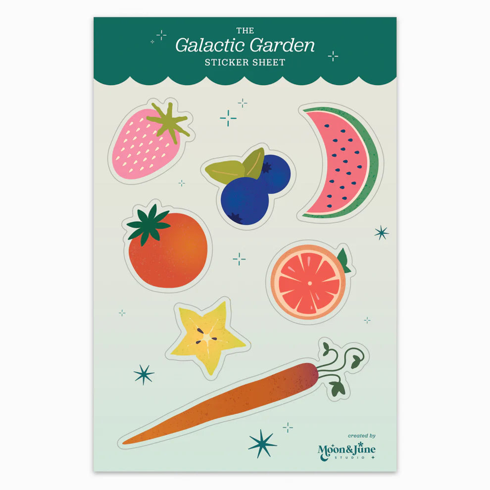 Galactic Garden Sticker Sheet