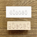 Wood Stamp – 6 Ghosts