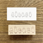 Wood Stamp – 6 Ghosts