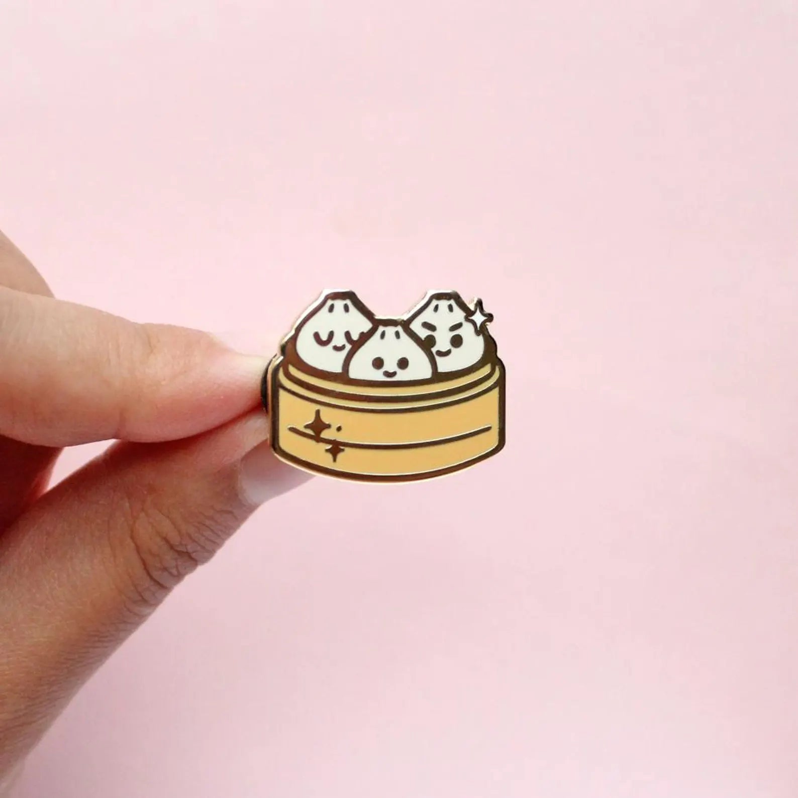 Soup Dumpling Enamel Pin