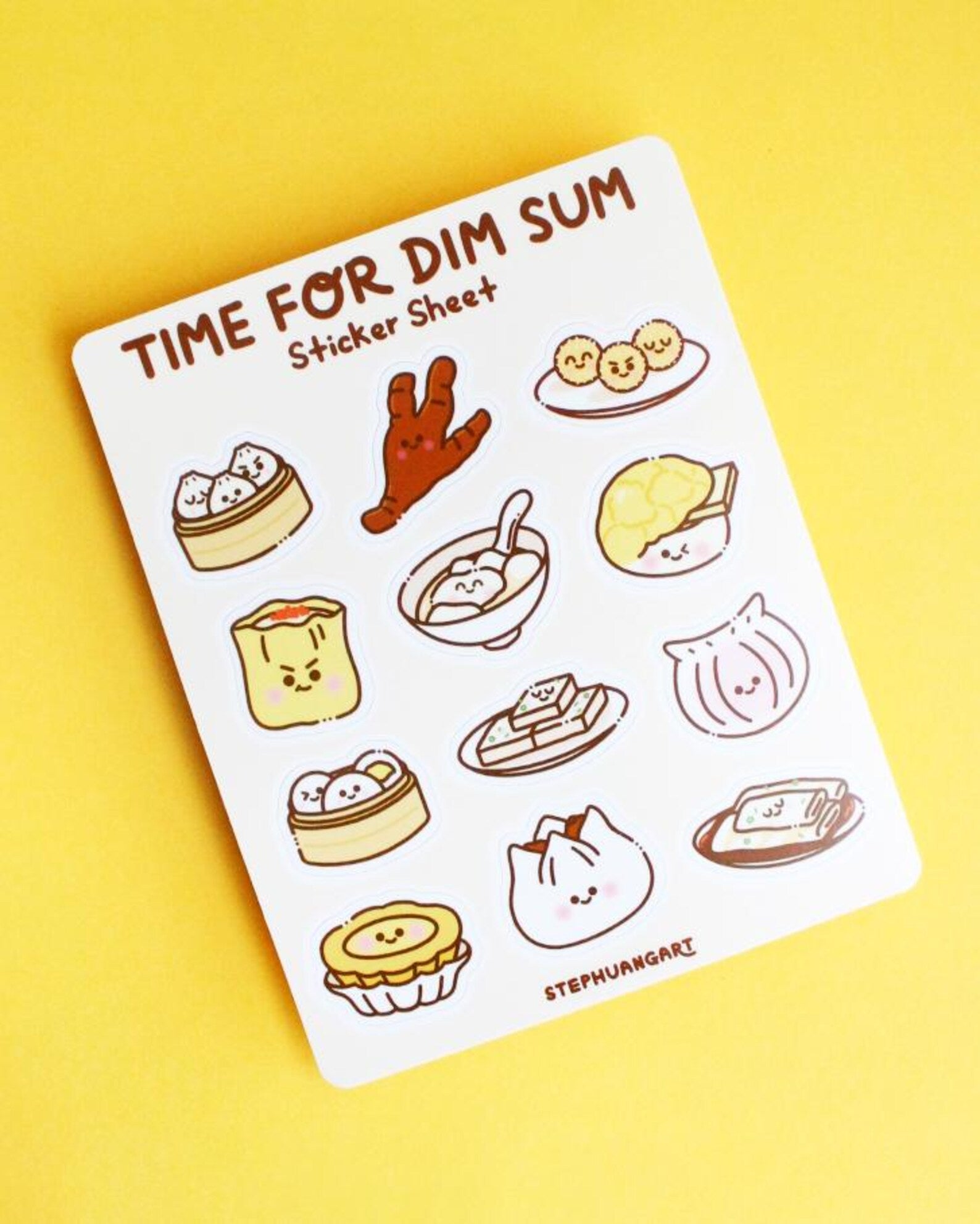Dim Sum Sticker Sheet