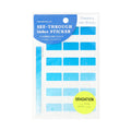 Hightide Index Tab Stickers – Transparent