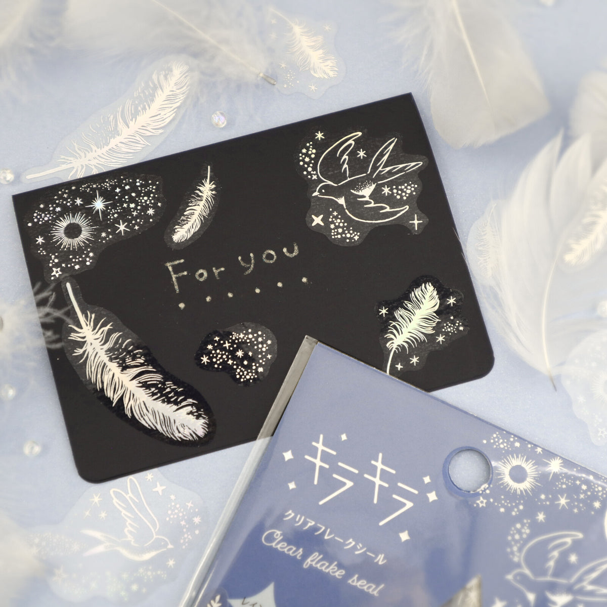 Kirakira Flake Stickers – Birds
