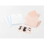 midori stationery cats