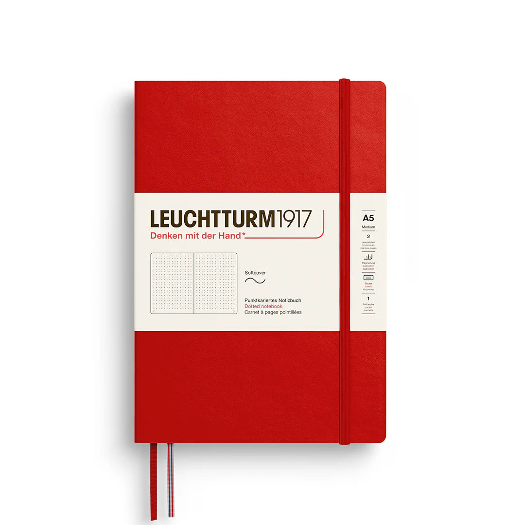 Leuchtturm1917 Medium Notebook – A5 Dotted (Hardcover)