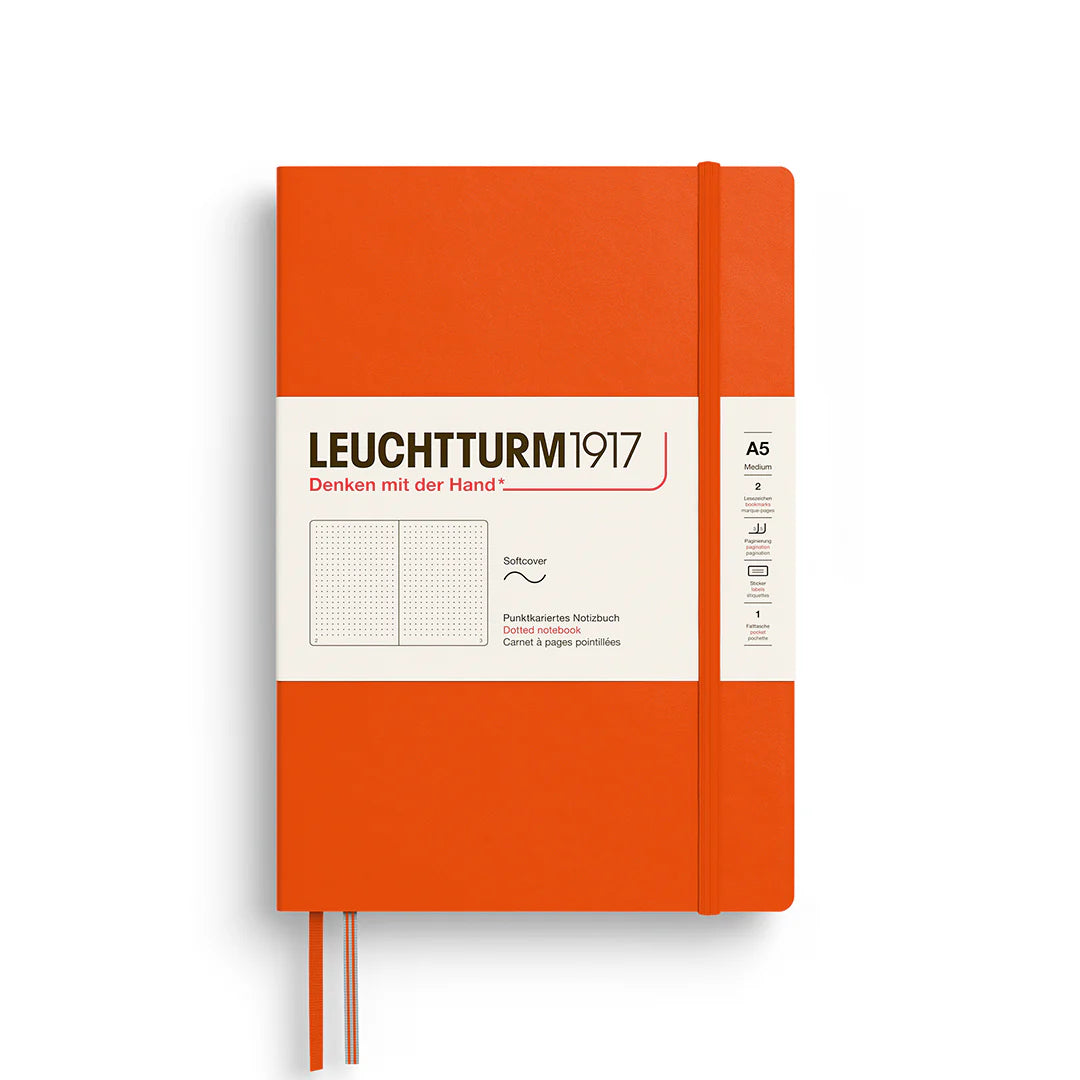 Leuchtturm1917 Medium Notebook – A5 Dotted (Hardcover)