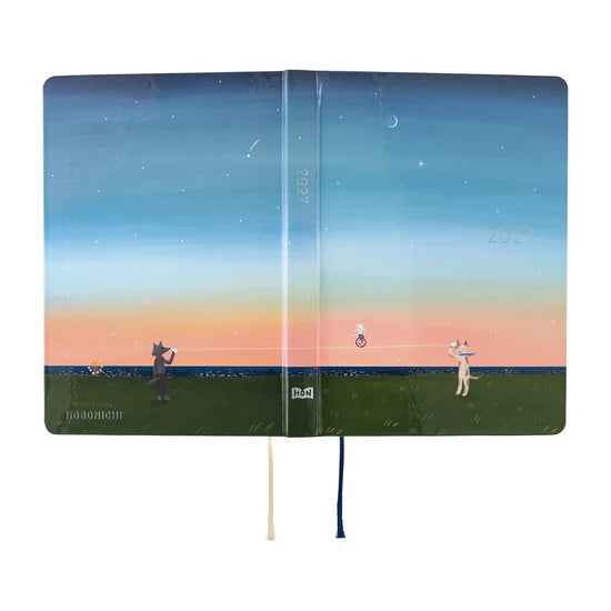 Hobonichi Techo 2027 HON A6 Hiroko Kubota: String Telephone Until the Moon is Full