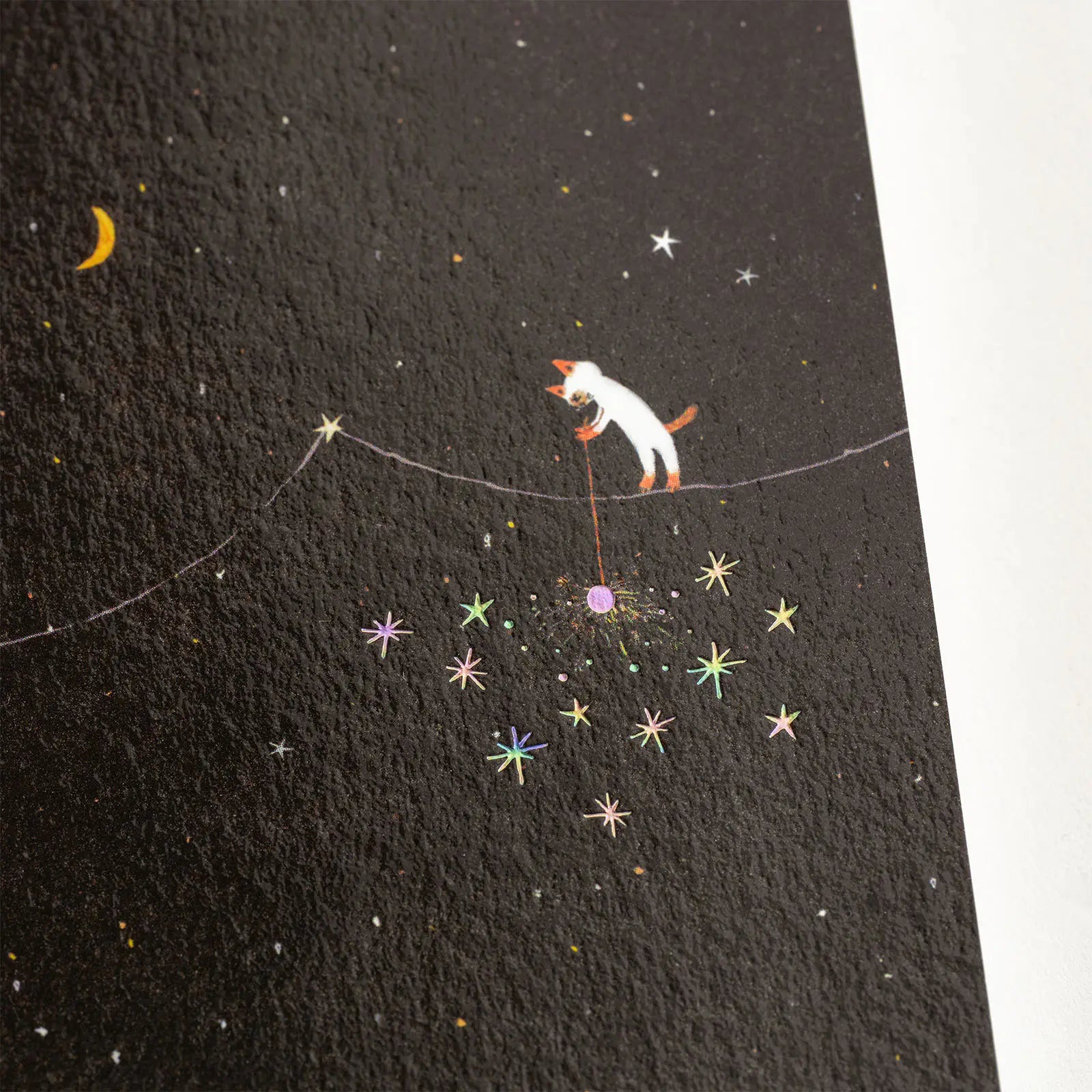 Hobonichi Graph A5 Notebook – Hiroko Kubota: Another night of falling star sparklers