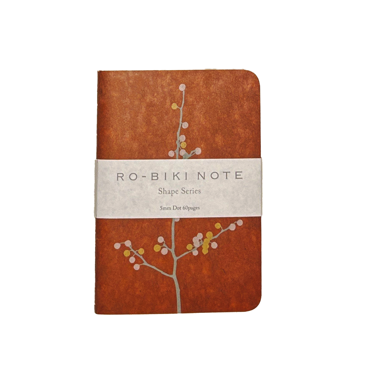 Yamamoto Paper Ro-Biki Notebook – Flower Branch (Dotted)
