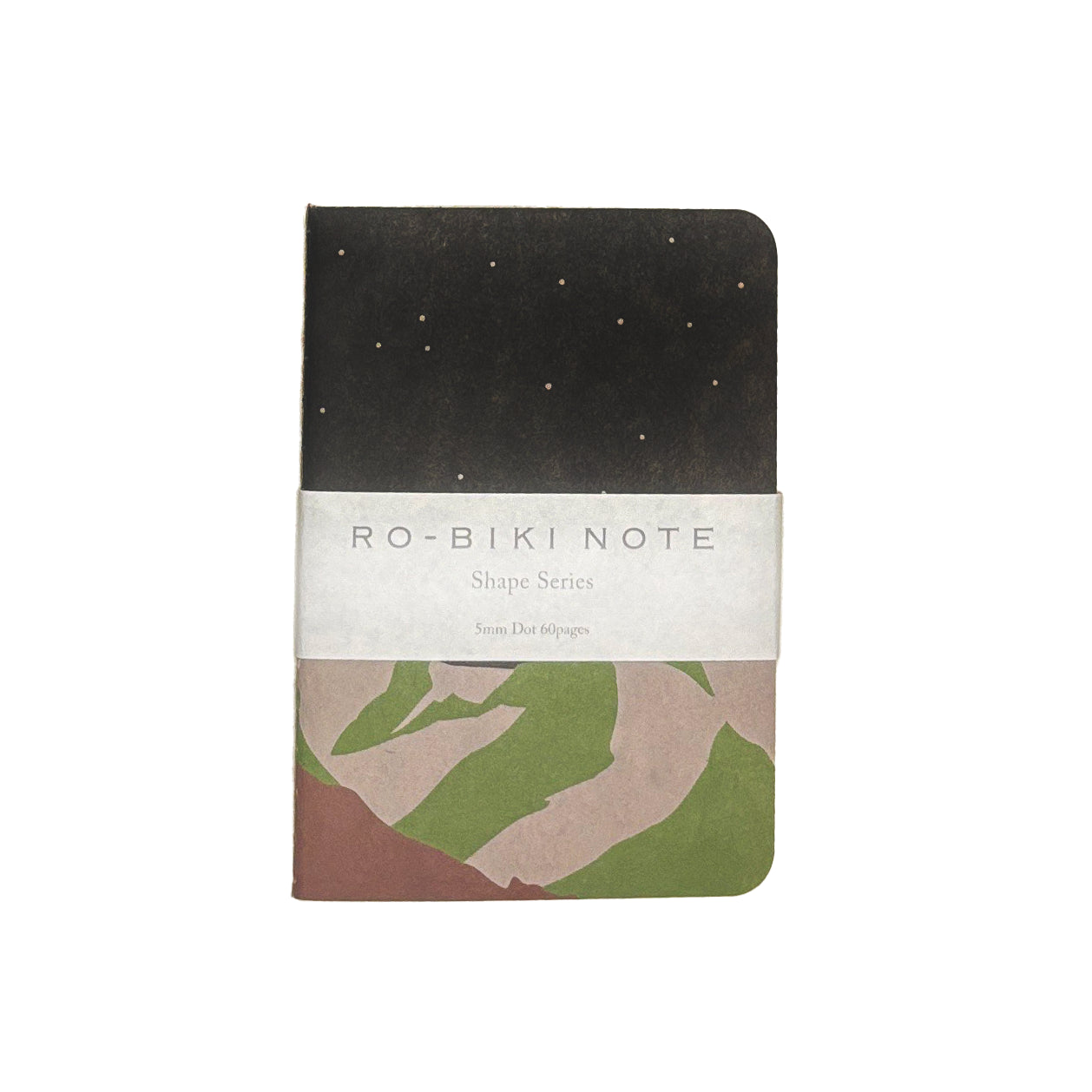 Yamamoto Paper Ro-Biki Notebook – Mountain Night (Dotted)