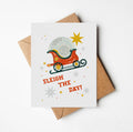 Sleigh the Day Greeting Card