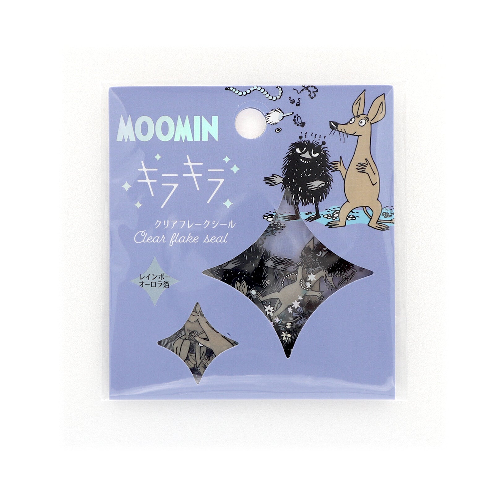 Moomin Glitter Flake Stickers – Stinky and Sniff