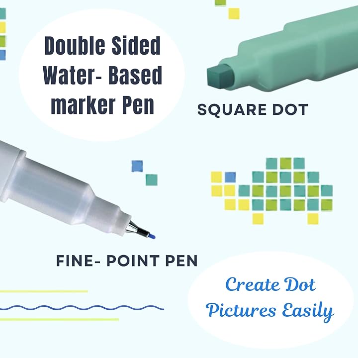 Sun-Star DotÉ Double-sided Square Marker