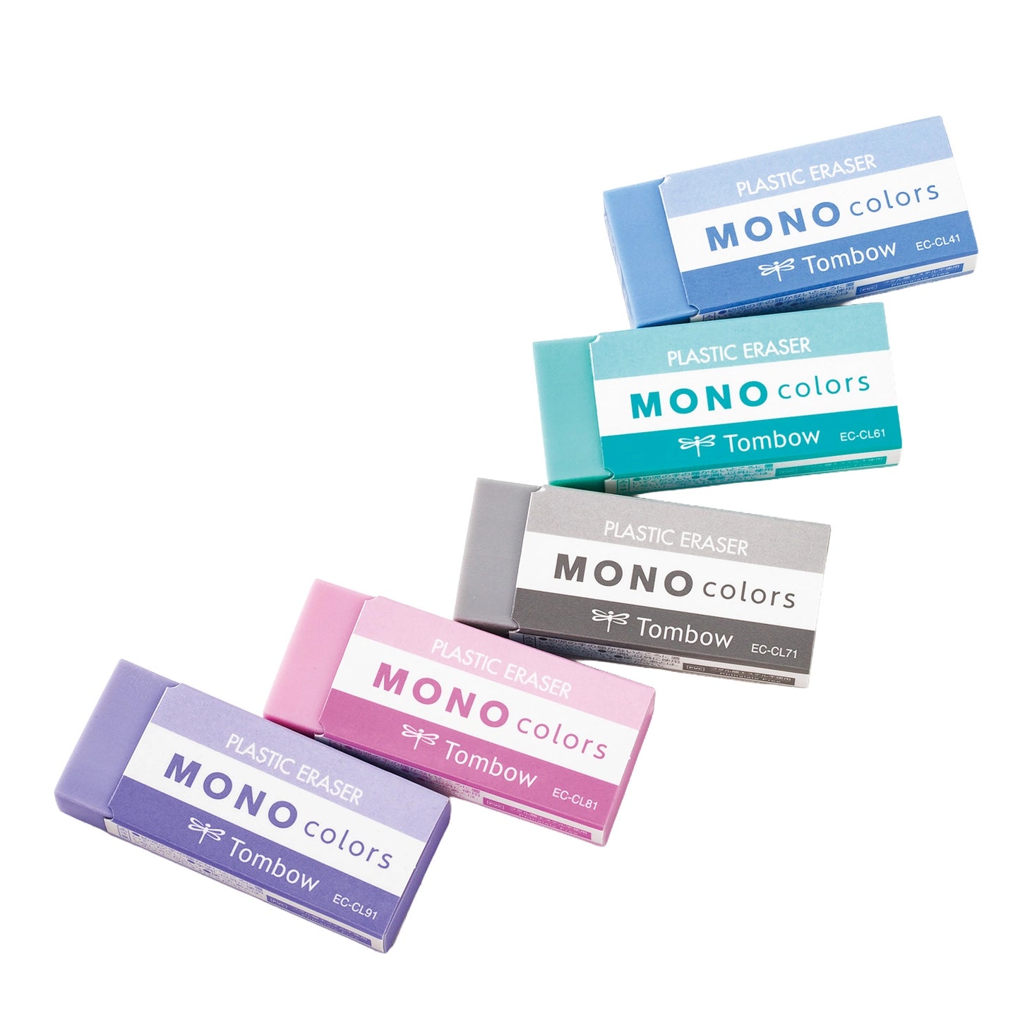 tombow color erasers