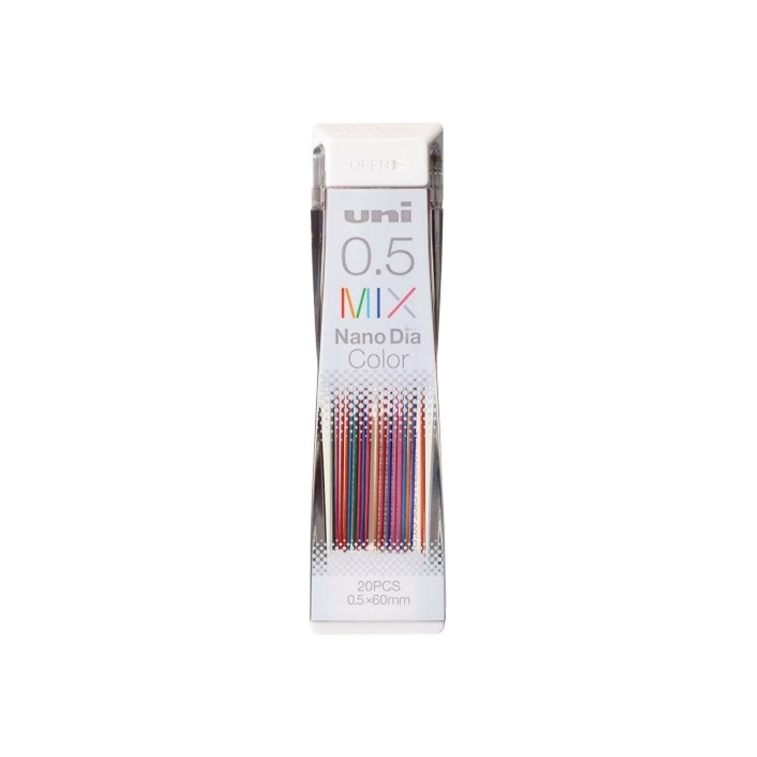 Uni NanoDia Color Mechnical Pencil Lead – .05