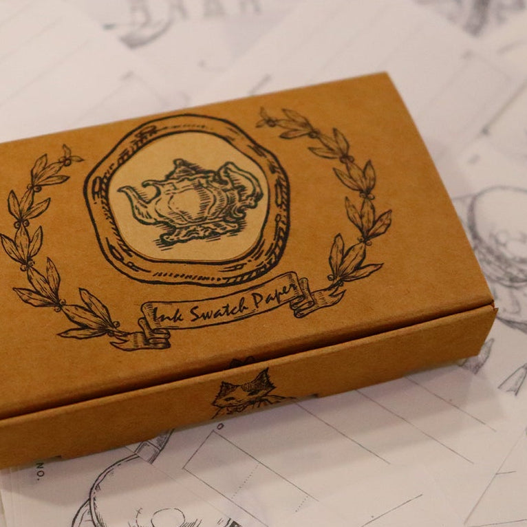 Dominant Industry – Tea Time Ink Swatch Takasago Paper