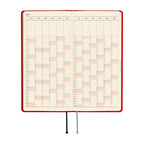 Hobonichi Techo 2027 Weeks Colors – Poppy Red