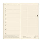 Hobonichi Techo 2027 Weeks MEGA Sneaker – Mandarin Orange