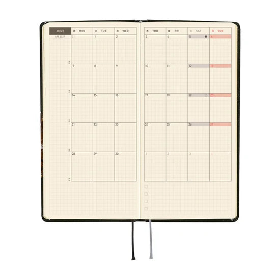 Hobonichi Techo 2027 Weeks – tanakadaisuke: Starlight