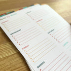 Week-by-Week Sheets